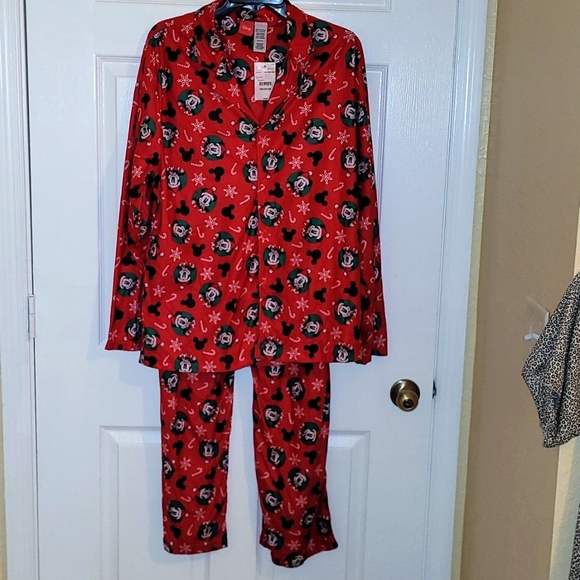 Disney Other - 🎅 Mickey Mouse Festive PJs